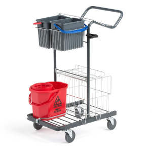 Carucior curatenie pentru curatarea spatiilor mici