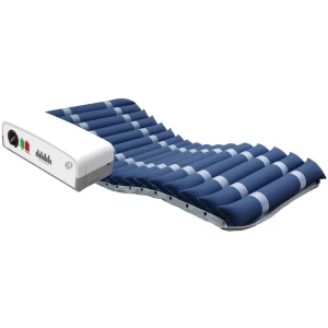 Saltea antiescare cu tuburi, orificii de ventilatie, valva si pompa electrica