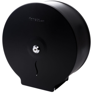 Dispenser negru de hartie igienica HIT