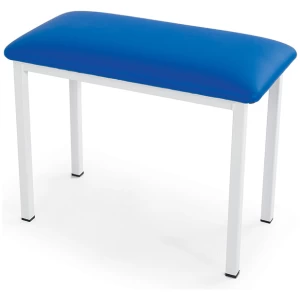 Banca de recuperare, tapitata, 60 x 30 cm, albastra